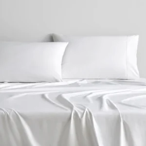 Cearceaf Pat 220x240 cm Satin Bumbac - Confort Luxos, Hipoalergenic, Ușor de Întreținut