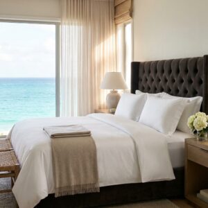 Lenjerie Hoteliera Single Percale Premium Bumbac 100% pentru Pat O Persoana