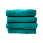 Set Prosoape Bumbac 500g/mp 50x90cm Greek Border Green Dark - Lux și Confort pentru Baie - imagine 2