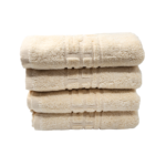 Set 4 Prosoape Bumbac 500g/mp Greek Border Ivory 50x90cm de Lux - imagine 2