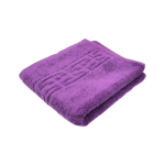 Prosop Bumbac 30x50cm Greek Border Purple 500g/mp