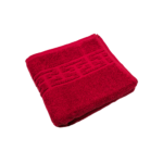 Prosop Bumbac 30x50cm Greek Border Red 500g/mp - Lux și Calitate pentru Baie