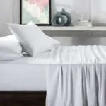 Cearceaf Pat 160x240 cm Bumbac Percale Mercerizat - Confort și Eleganță pentru Somn de 5 Stele