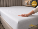 Cearceaf Pat cu Elastic 140x200 cm Bumbac Ranforce pentru Confort și Eleganță în HORECA