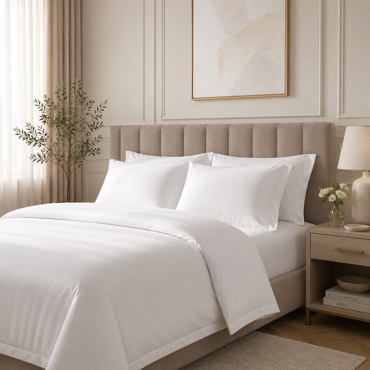 Husa pilota 140x220 cm Percale Bumbac (2) Husa Pilota 200x220 cm Bumbac Percale Mercerizat