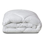 Pilota Lana Oaie Matlasata 200x220 cm 350 gr/mp Alb pentru Somn Confortabil