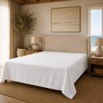 Cearceaf Pat 240x260 cm Percale Bumbac Mercerizat