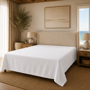 Cearceaf Pat 240x260 cm Percale Bumbac Mercerizat