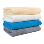 Set 4 Prosoape 50x90 cm Bumbac 500 gr/mp Greek Border - Moale, Elegant, Absorbant, Diverse Culori