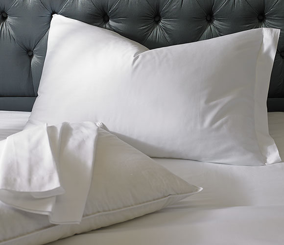 s2fp-1 Set 2 Fete Perna 50x70 cm Bumbac Percale Mercerizat - Eleganță și Confort pentru Lenjerii de Pat HoReCa