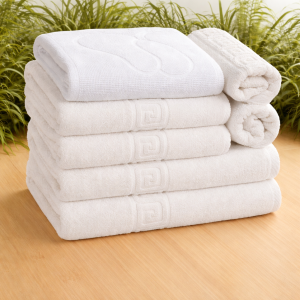 Set 7 Prosoape Hoteliere Bumbac Pakistanez Greek Border