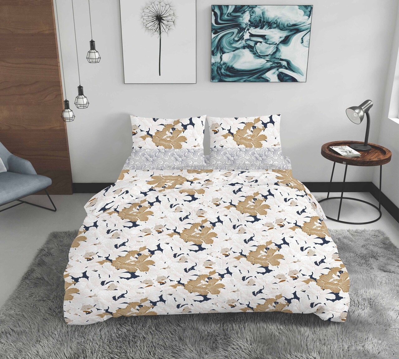 Lenjerie de pat dubla King Size Lenjerie de pat dubla King Size