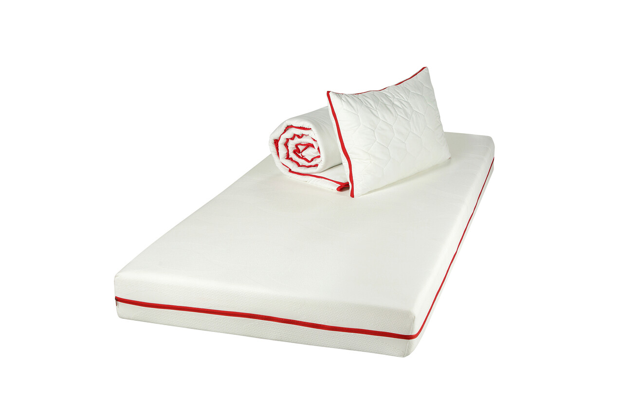 Pachet saltea Bedora Confort Relax 90 x 200 cm + pilota + perna Pachet saltea Bedora Confort Relax 90 x 200 cm + pilota + perna