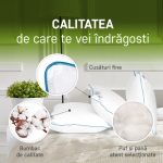 Perna GF LIFE 50x70 cm Nanofibra Hipoalergenică Bumbac Premium - imagine 6