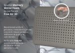 Perna Green Future Memory 40x60 cm cu Argentum Therapy si Ventilatie Anti-Mucegai - imagine 7
