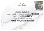 Perna Life 3 in 1 50x70 cm Nanofibra si Fulgii Memory Foam pentru Confort Personalizat - imagine 6