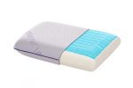 Perna Memory Lavanda Therapy Green Future Arctic Gel 40x60 cm cu Efect Anti-Stres si Racoritor