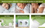 Perna Nature 37x37 Verde Bambus Hipoalergenica cu Fibra de Bambus si Bilute Siliconice - imagine 8