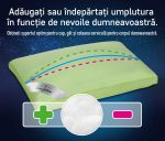 Perna Nature 45x65 Verde Bambus Hipoalergenica cu Fibra de Bambus si Silicon - imagine 4