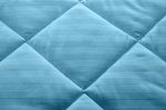 Pilota Alcam Damasc Bleu Ciel 180x200 cm Umplutura Bambus 300 g/mp Confort Si Prospetime - imagine 5