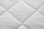 Pilota Alcam Damasc White Line 140x200 cm cu Umplutura din Bumbac si Silicon, 300 g/mp - imagine 5