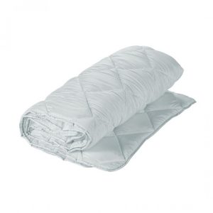 Pilota Alcam de vara din microfibra alba 200x220 cm