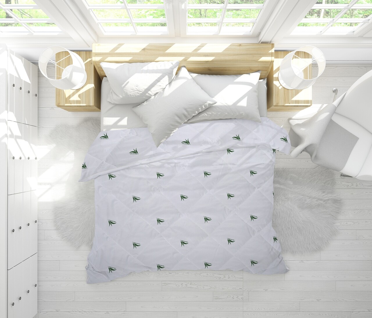 Pilota Eucalyptus Sense microfibra matlasata Pilota Eucalyptus Sense microfibra matlasata