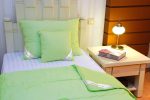 Pilota Nature 220x200 Verde Bambus 100% Hipoalergenica pentru Toate Anotimpurile - imagine 4