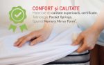Saltea Endurance Pocket Memory 7 Zone de Confort 180x200 cm H 30 cm Ortopedica Hipoalergenica - imagine 10