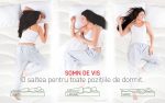 Saltea Hotel Line Memory Pocket 7 Zone 160x200 cm, Confort Ortopedic, Hipoalergenică, 25 cm - imagine 8