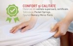 Saltea GF Hotel Line Memory Pocket 7 Zone 160x200x30 cm cu Confort Ortopedic si Husa Hipoalergenica - imagine 11
