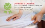 Saltea Ortopedica Hotel Line Deluxe 140x190 cm cu Tehnologie Memory Pocket, Hipoalergenica si Confortabilă - imagine 9