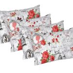 Set 4 perne Romance