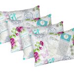 Set 4 perne Rose
