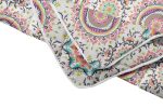Set Kantha 2 Perne Microfibra 50x70 cm și Pilota Matlasata 200x220 cm pentru Dormitor Colorat - imagine 7