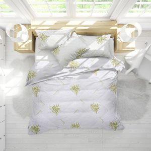 perna microfibra 50x70 cm si pilota matlasata 350g/mp