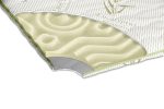 Topper Saltea Eucalyptus Confort 7 Zone 160x200 cm Spuma Poliuretanica Husa Matlasata - imagine 5