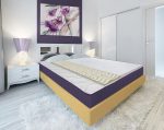 Topper Saltea Lavanda Therapy Memory 7 Zone Confort 180x200 cm Spuma Anti-Stress - imagine 5