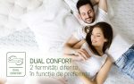 Topper Saltea Viva Memory Dual Confort 160x200 cm, H 6 cm, Spuma Memory 7 Zone de Confort - imagine 6