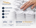 Saltea Green Future Hotel Line Memory Pocket
