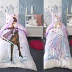 Lenjerie De Pat Frozen Breeze TAC Elastic Disney Bumbac Ranforce Antisifonare Design Modern