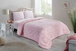 Patura Deluxe Amira Pudra 220 x 240 cm 100% Poliester Rezistenta Sifonari Decor Dormitor