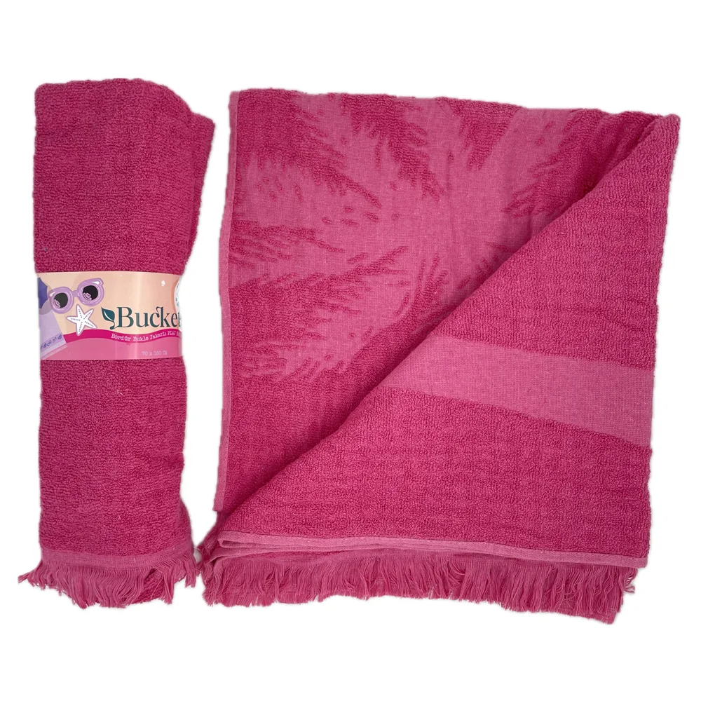 prosop-bumbac-piscina-fuchsia-jpg Prosop Baie Piscina Fuchsia 70x150 cm Bumbac 100% Absorbant - imagine 1