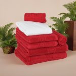 Set 7 Prosoape Hoteliere Bumbac Pakistanez Greek Border