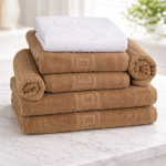 Set 7 Prosoape Hotel Greek Border 100% Bumbac Pakistanez