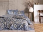 Lenjerie De Pat Marilla TAC Bumbac Satinat Deluxe Antisifonare 220 TC Design Modern