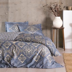 Lenjerie De Pat Marilla TAC Bumbac Satinat Deluxe Antisifonare 220 TC Design Modern