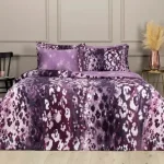 Lenjerie De Pat Meuse TAC Bumbac Dublu Satinat Deluxe Antisifonare Design Modern Cadou Elegant