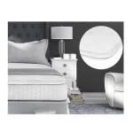 Protecție Saltea 160x200 cm - Topper Dublu Confortabil cu Strat Dublu - imagine 2