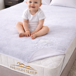 Protectie Saltea 180x200cm Impermeabila Bumbac Frotir Alb - Somn Confortabil